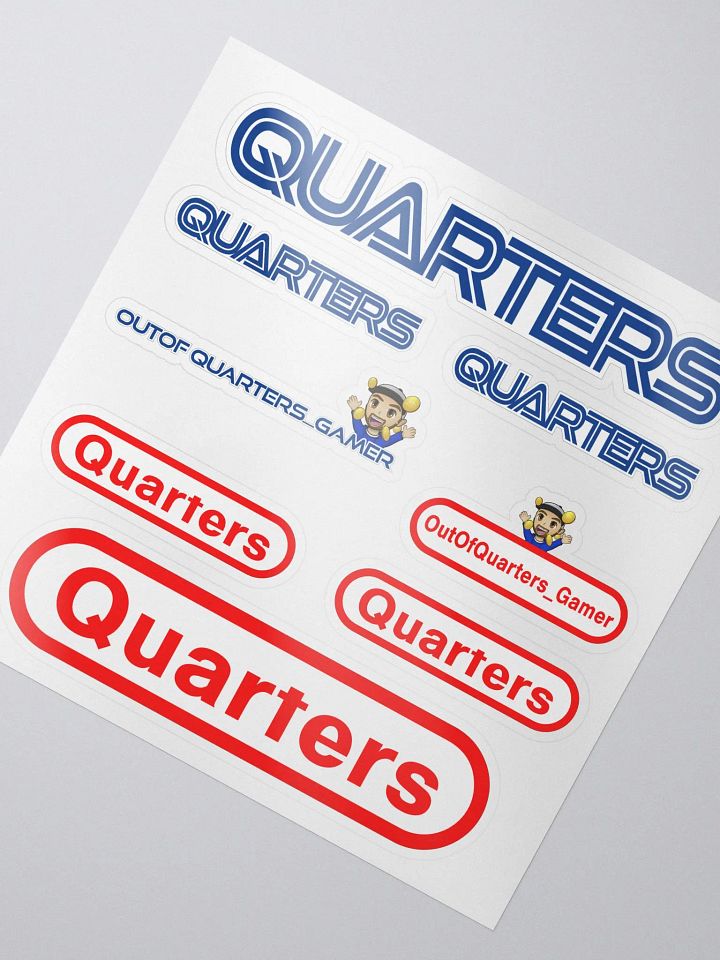 Quarters | Sega & Nintendo Sticker Set product image (2)