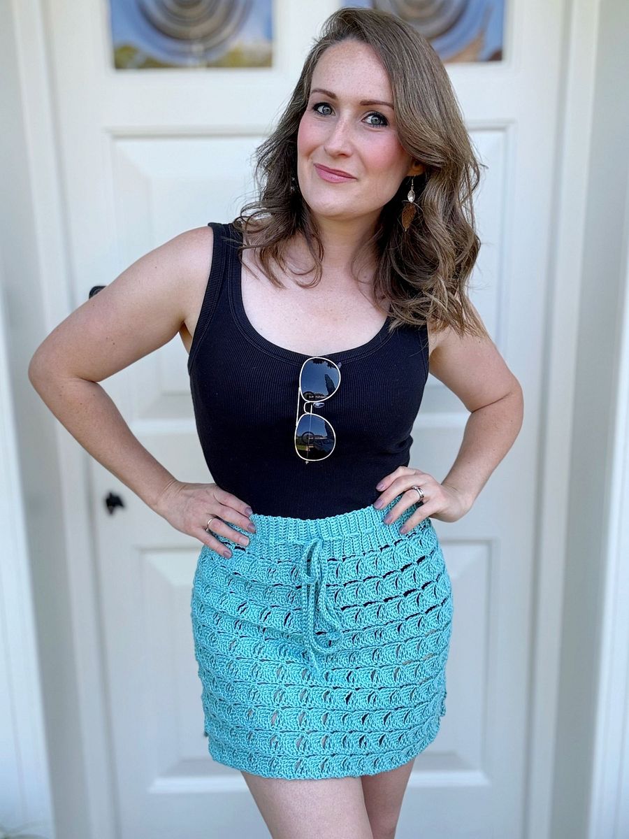 Crochet Skirt Pattern PDF | Adult Sizes XS-5XL | Crochet Mini Skirt Pattern | Maxi Length Skirt | Instant Download product image (1)
