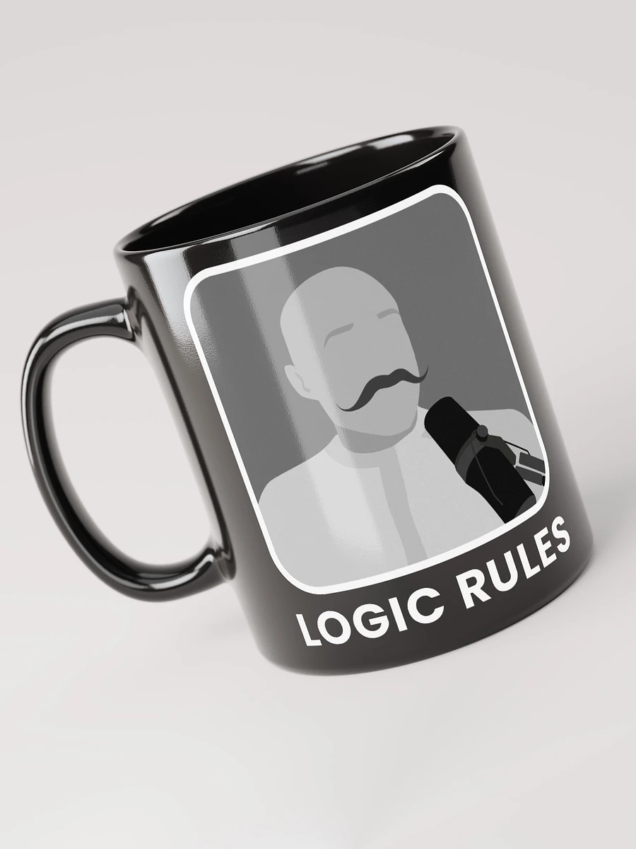 Logic Rules (Black Mug) product image (3)