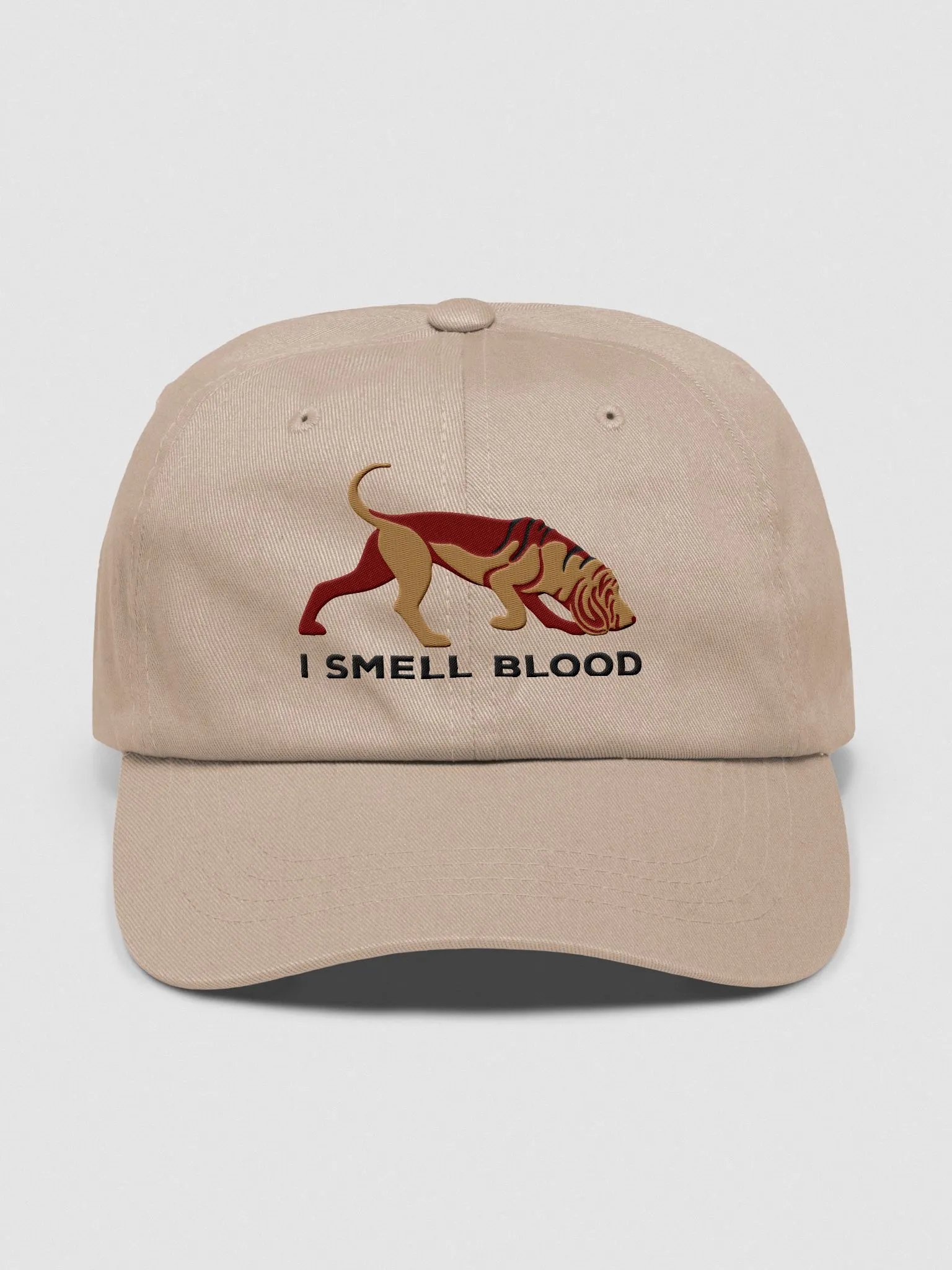 I Smell Blood Classic Dad Hat(Embroidered) of a Bloodhound product image (25)