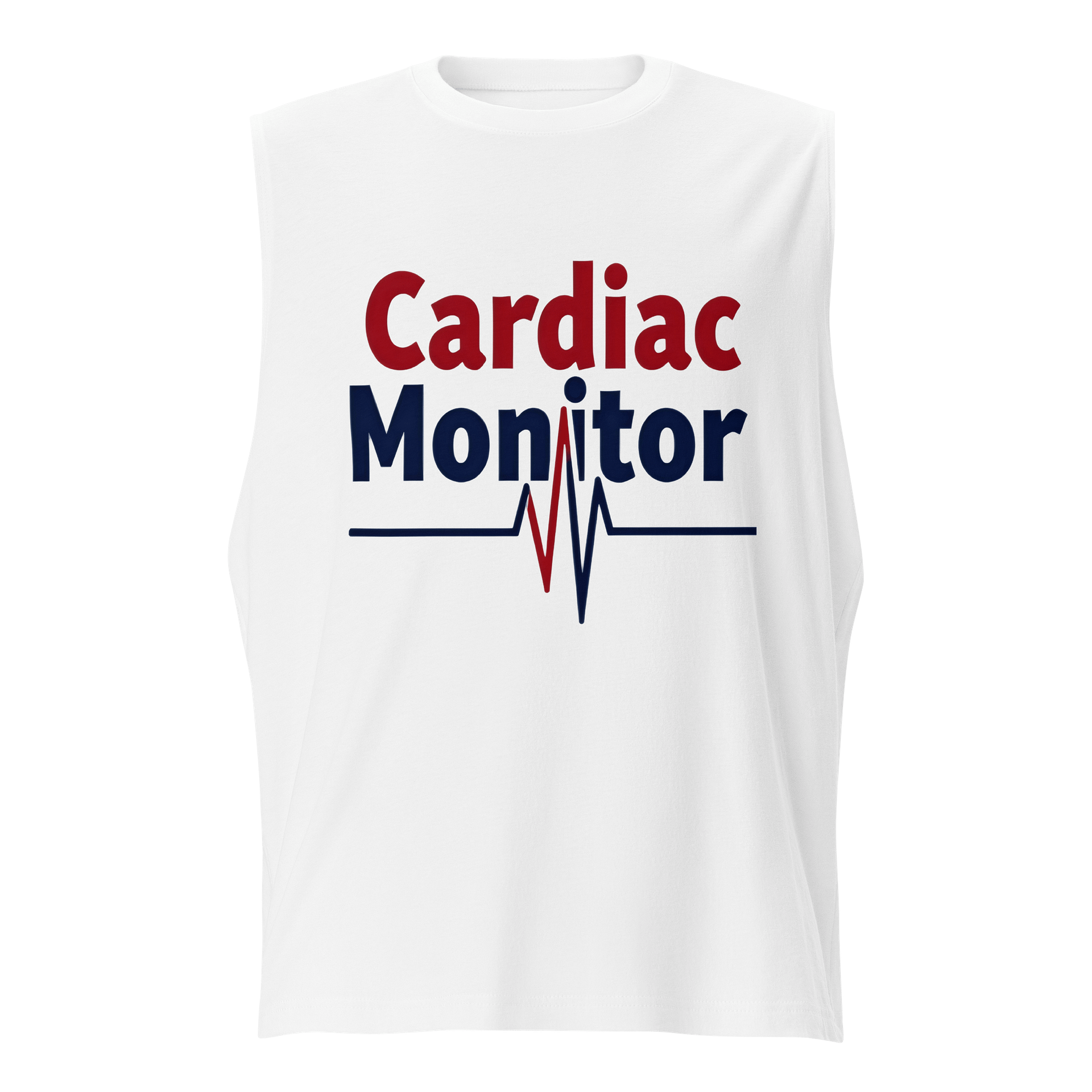 EKG Heartbeat Muscle Tank product image (1)