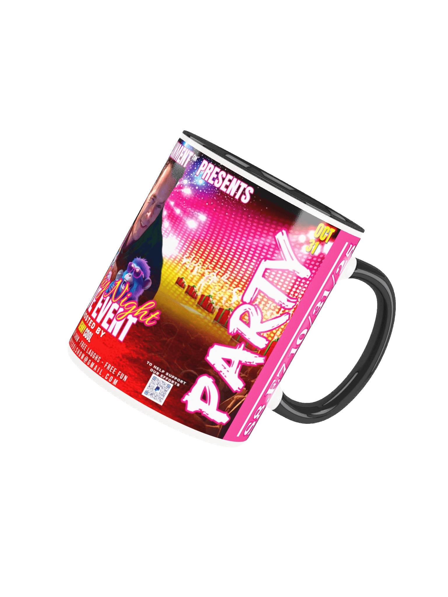 Music Party Show Banner Ceramic Mug for Instant Happiness product image (23)