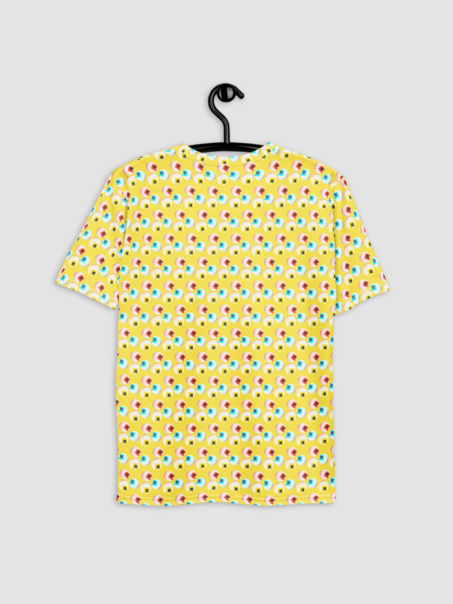 AIBALL All-Over Print Crew Neck T-Shirt (Yellow) product image (6)