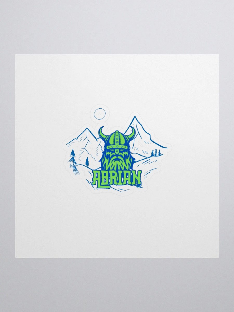 Abrian Logo Sticker product image (1)