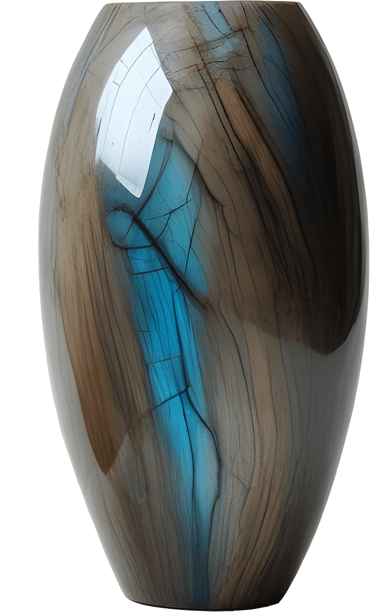 Celestial Grace – Natural Elegance Vase PNG product image (1)