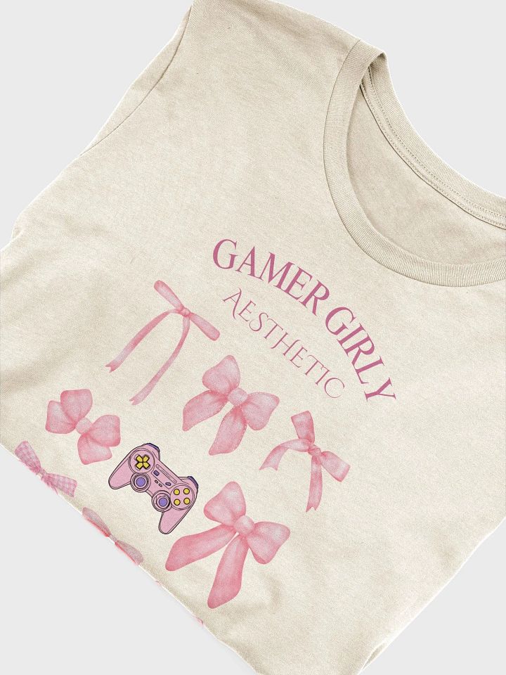 Gamer Girly Aesthetic | Cream TShirt product image (2)