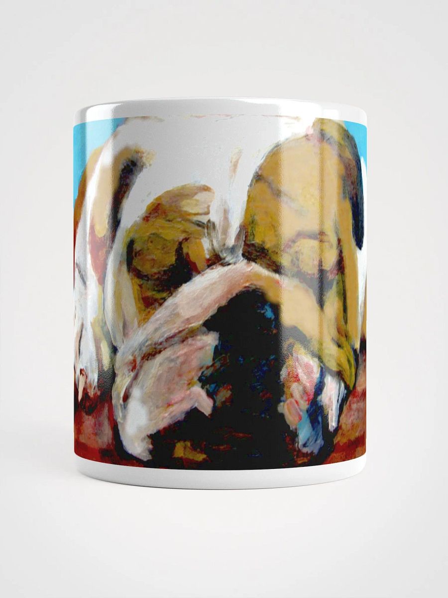 Sleeping Bulldog White Glossy Mug product image (13)