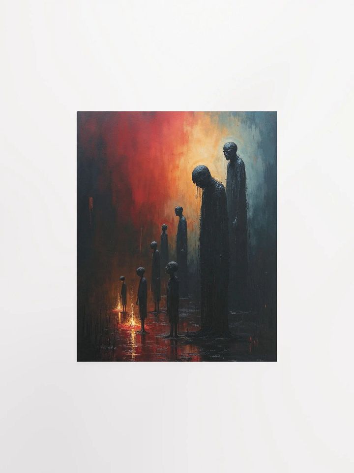 Abstract Figures Matte Poster product image (2)