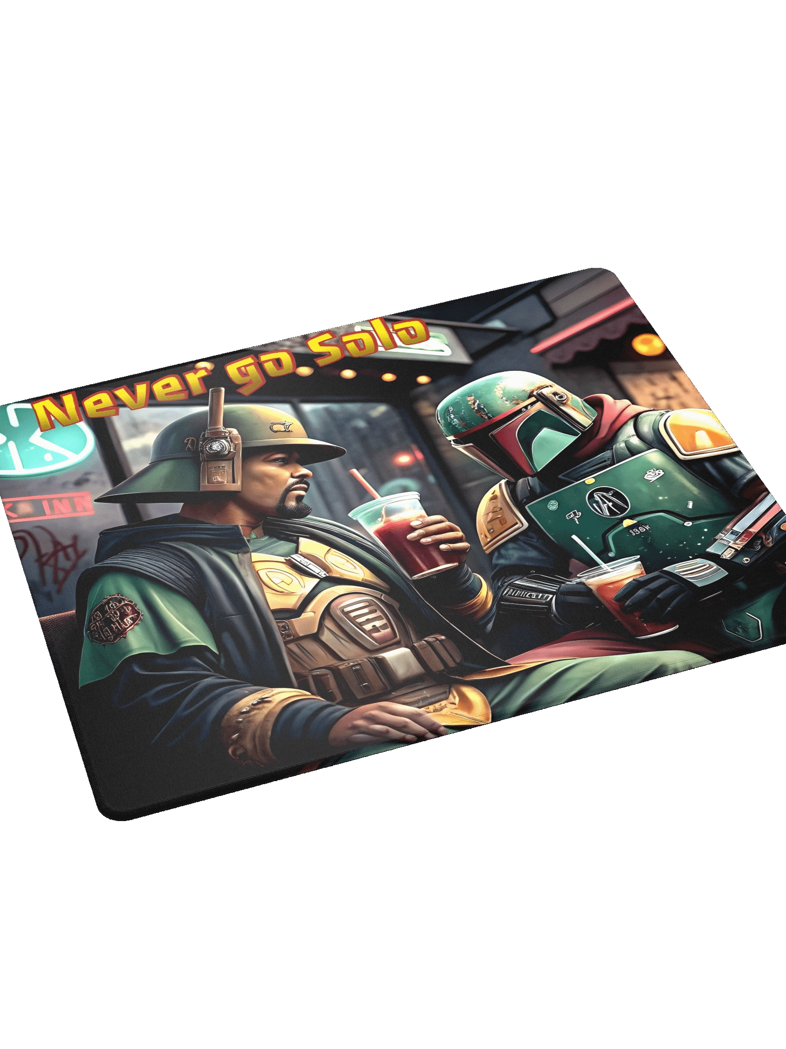 Never Go Solo Mouse Pad product image (7)