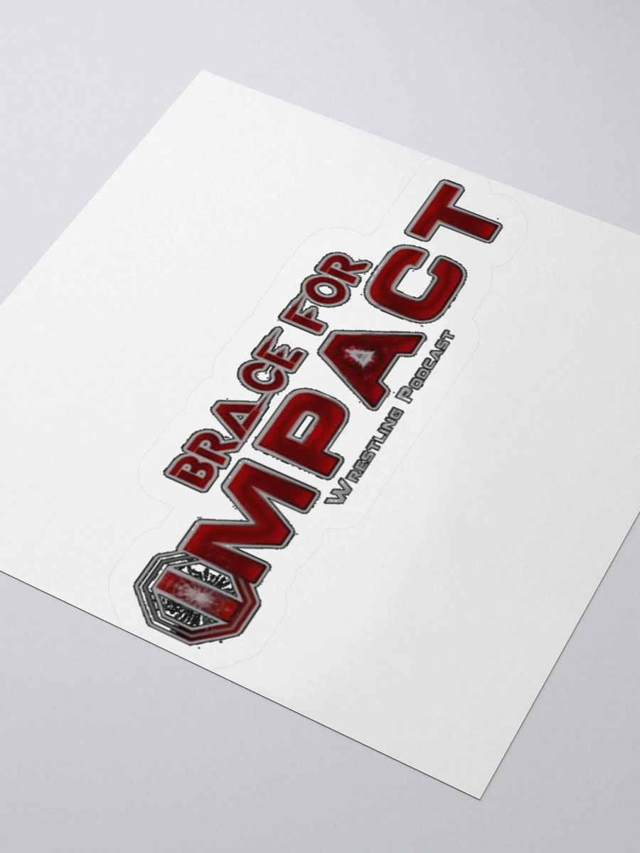 Brace For Impact Sticker product image (8)