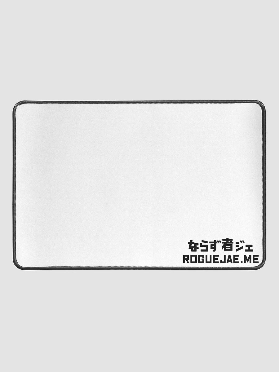 RogueJae Text Logo - Japanese Inspired Desk Matt White Small product image (1)