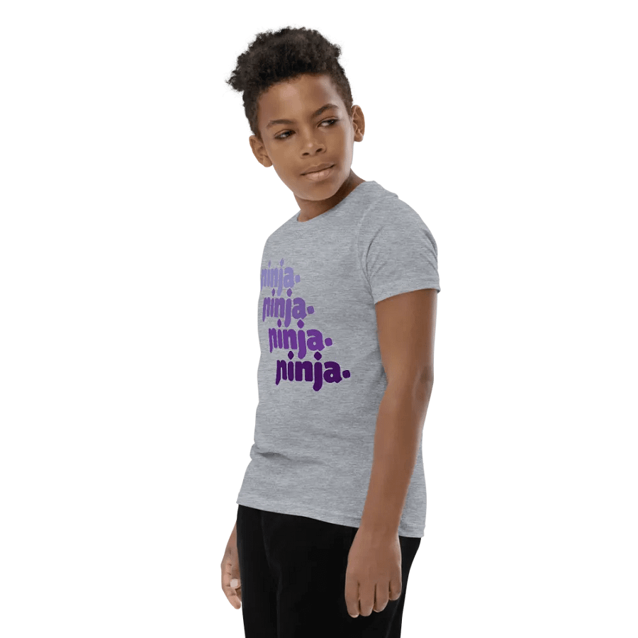 Quad Ninja Kids Tee: Purple product image (9)