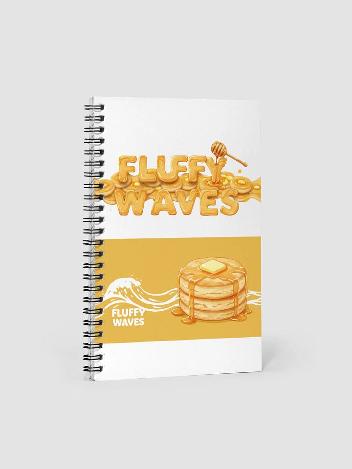 Fluffy Waves Pancake Paradise Notebook product image (1)