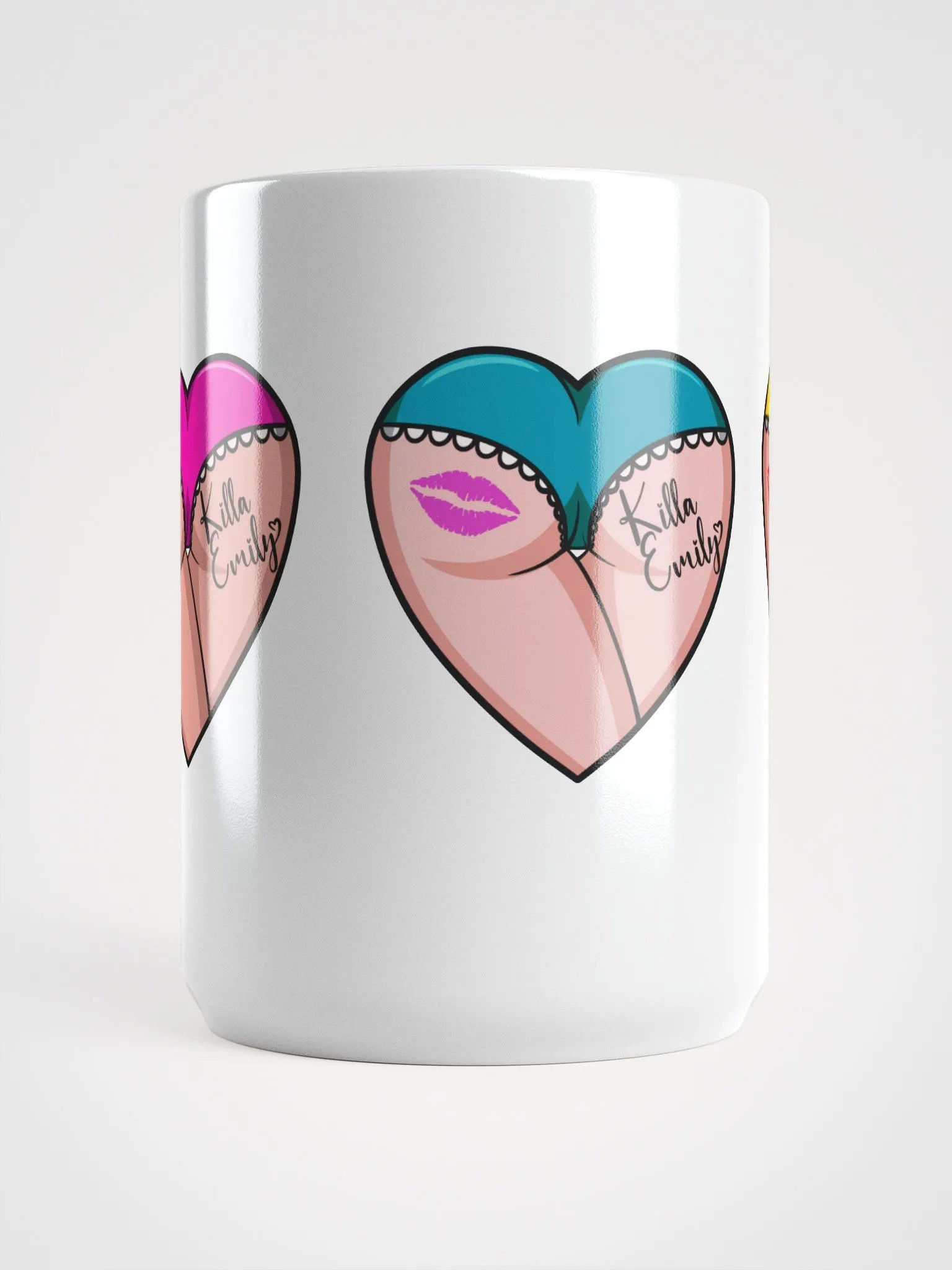 HEART BUTT COFFEE CUP product image (5)