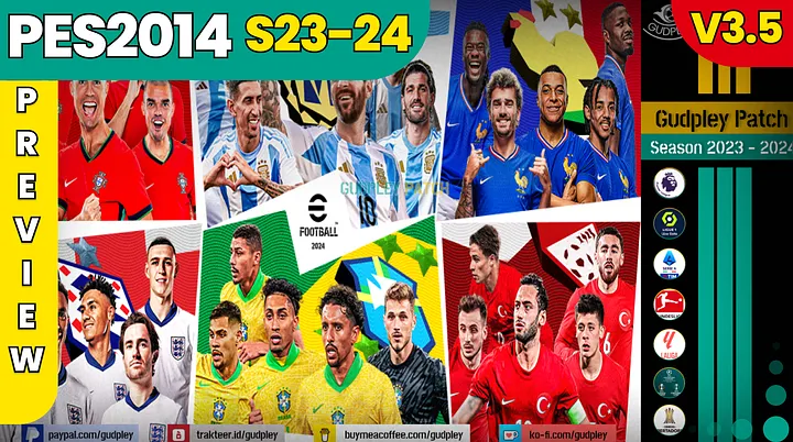 PES 2014 - Gudpley Patch Season 2023-24 v.3 (PC) product image (1)