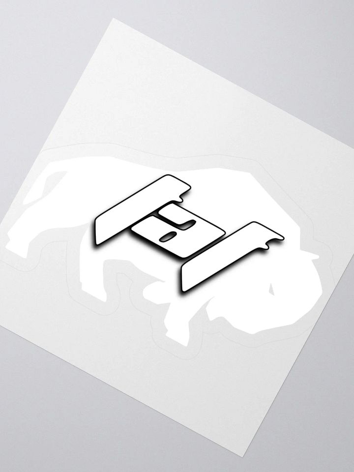 Official Bison Logo - White/Black product image (2)