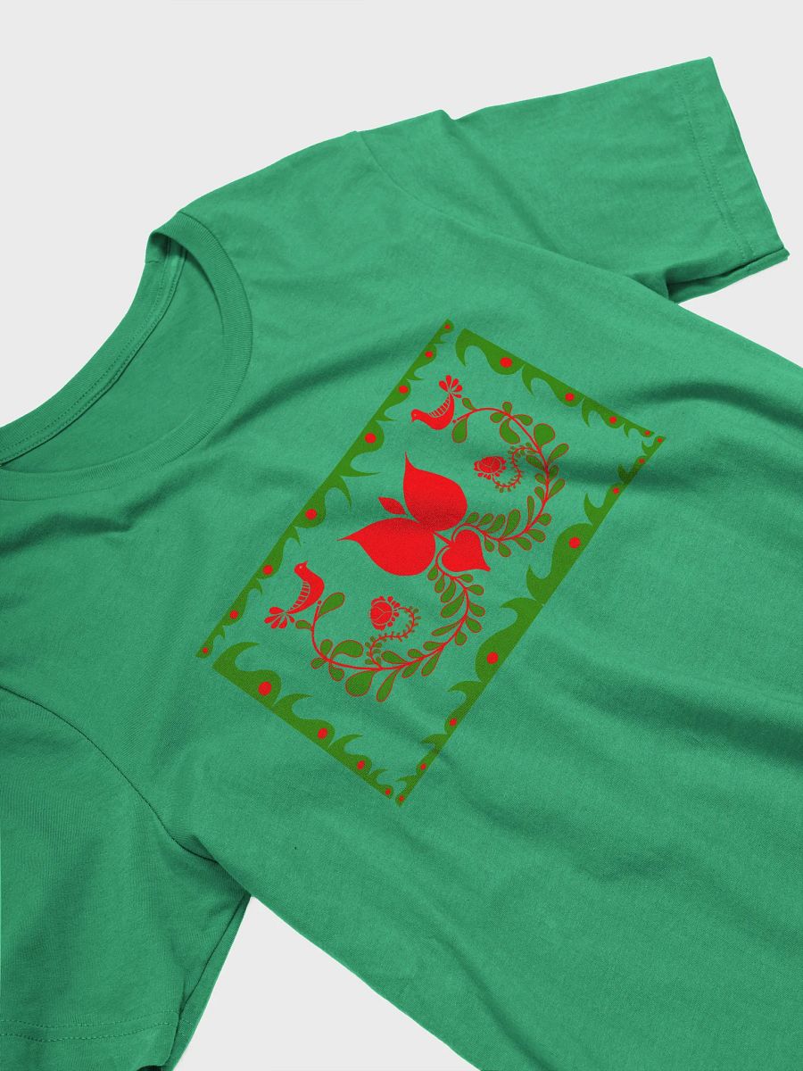 Hungarian Green Flora Decorative T-Shirt product image (3)