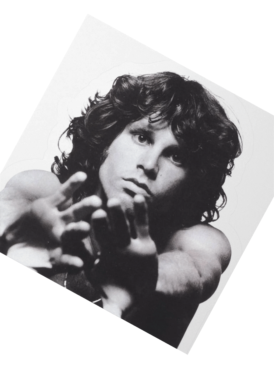 Jim Morrison Sticker – TheAmericanPoet | The Doors | Psychedelic Rock Icon | Kiss Cut Vinyl Stickers product image (4)