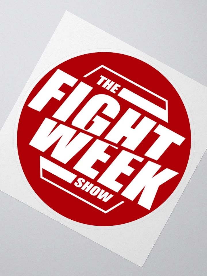 Fight Week Logo Stickers product image (2)