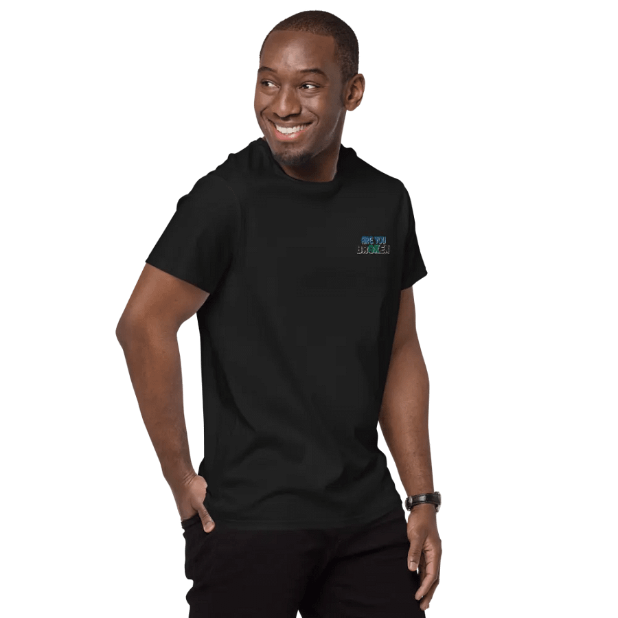 "Are You OK" LME Unisex Embroidered T-Shirt product image (10)