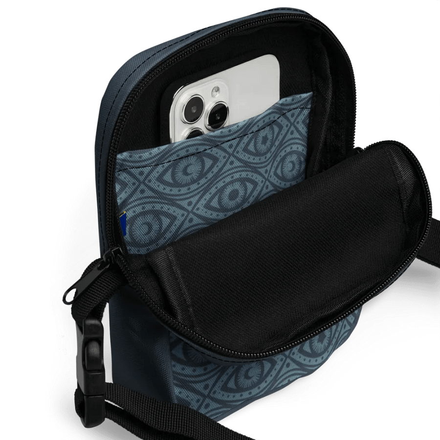Boho Celestial Eyes Stars & Moons Crossbody Bag product image (4)