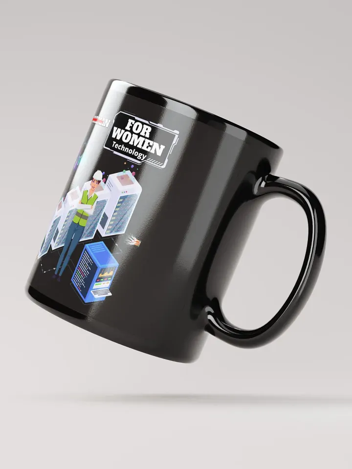 For Women Technology Black Mug product image (2)