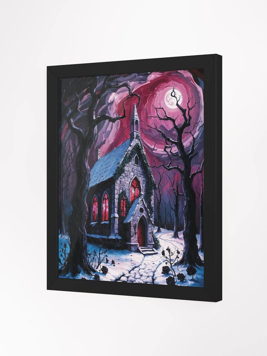 Eerie Gothic Church Framed Poster product image (6)