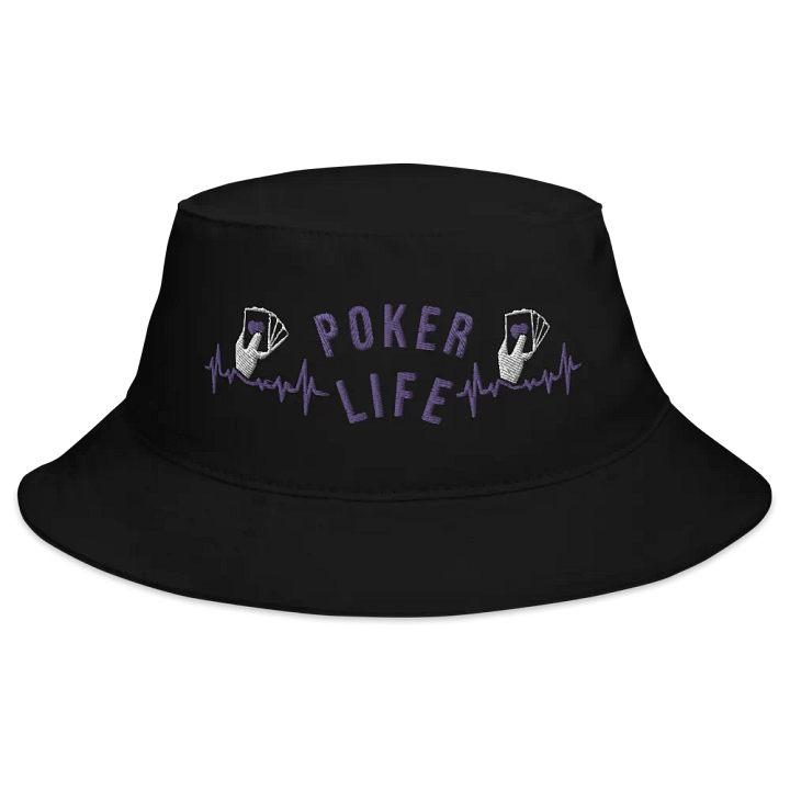 Poker Life Heartbeat Bucket Hat product image (4)
