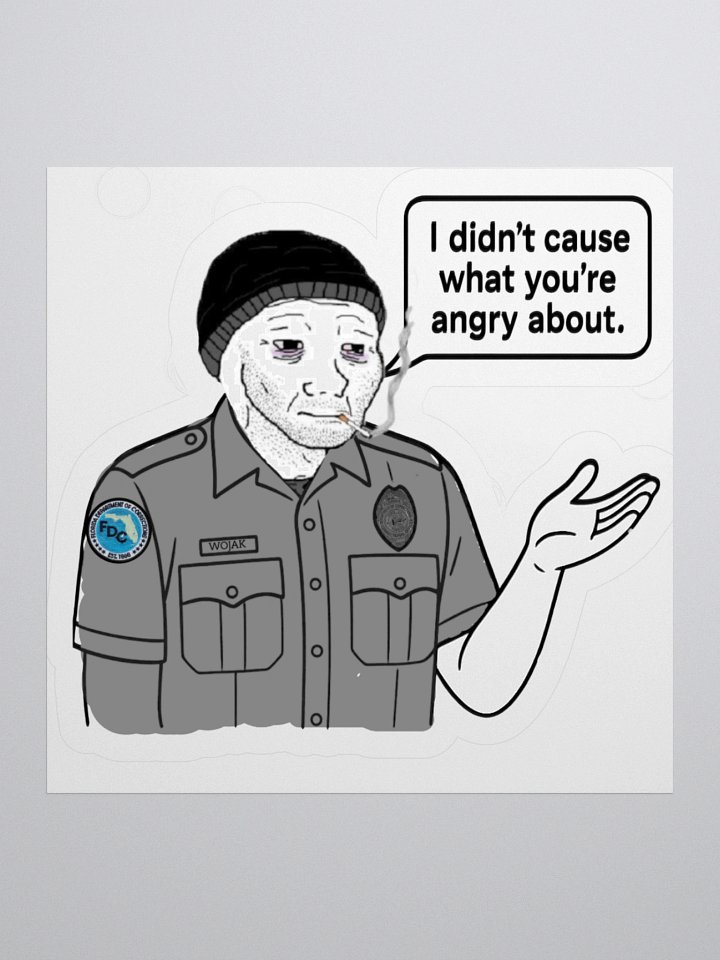 I didn't cause it stickers (Several sizes) product image (2)