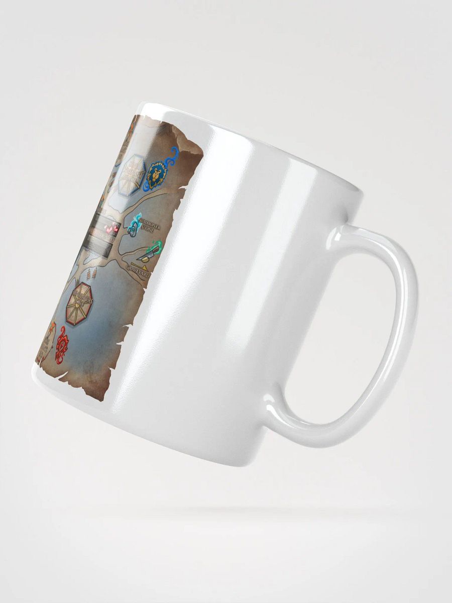Tournament of Ages - Fairegrounds Map - White Glossy Mug product image (2)