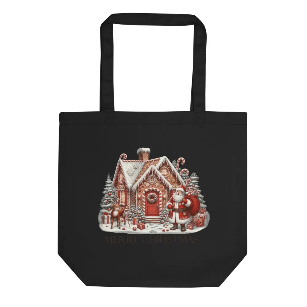Eco-Friendly Totoe Bag - Santa's Cabin product image (2)