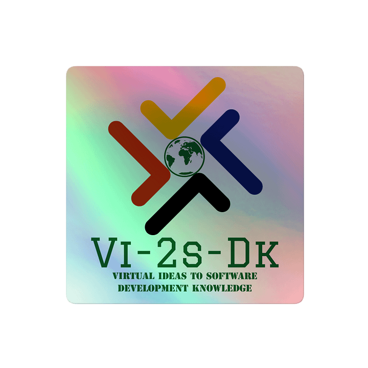 Vi-2s-Dk Holographic Arrow Sticker Set product image (2)