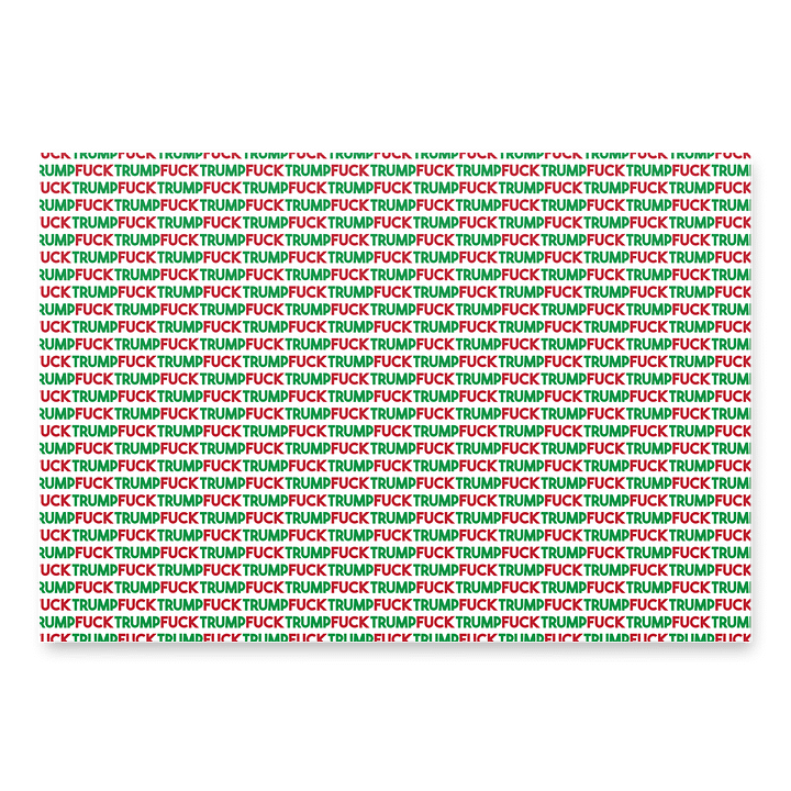Merry F*ck Trump Giftwrap product image (1)