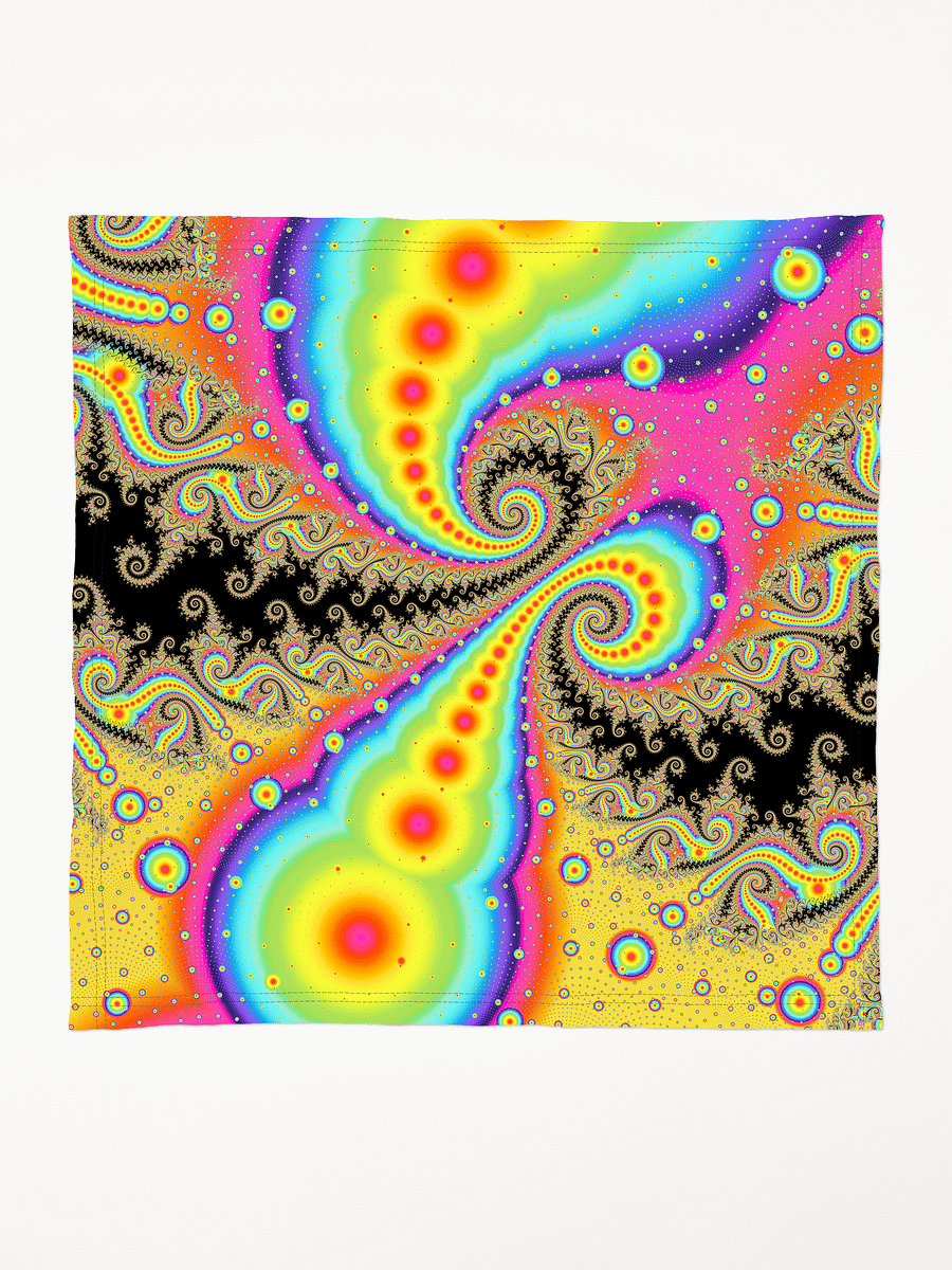UV fractal bandana - Pink Lemonade Sunrise product image (2)