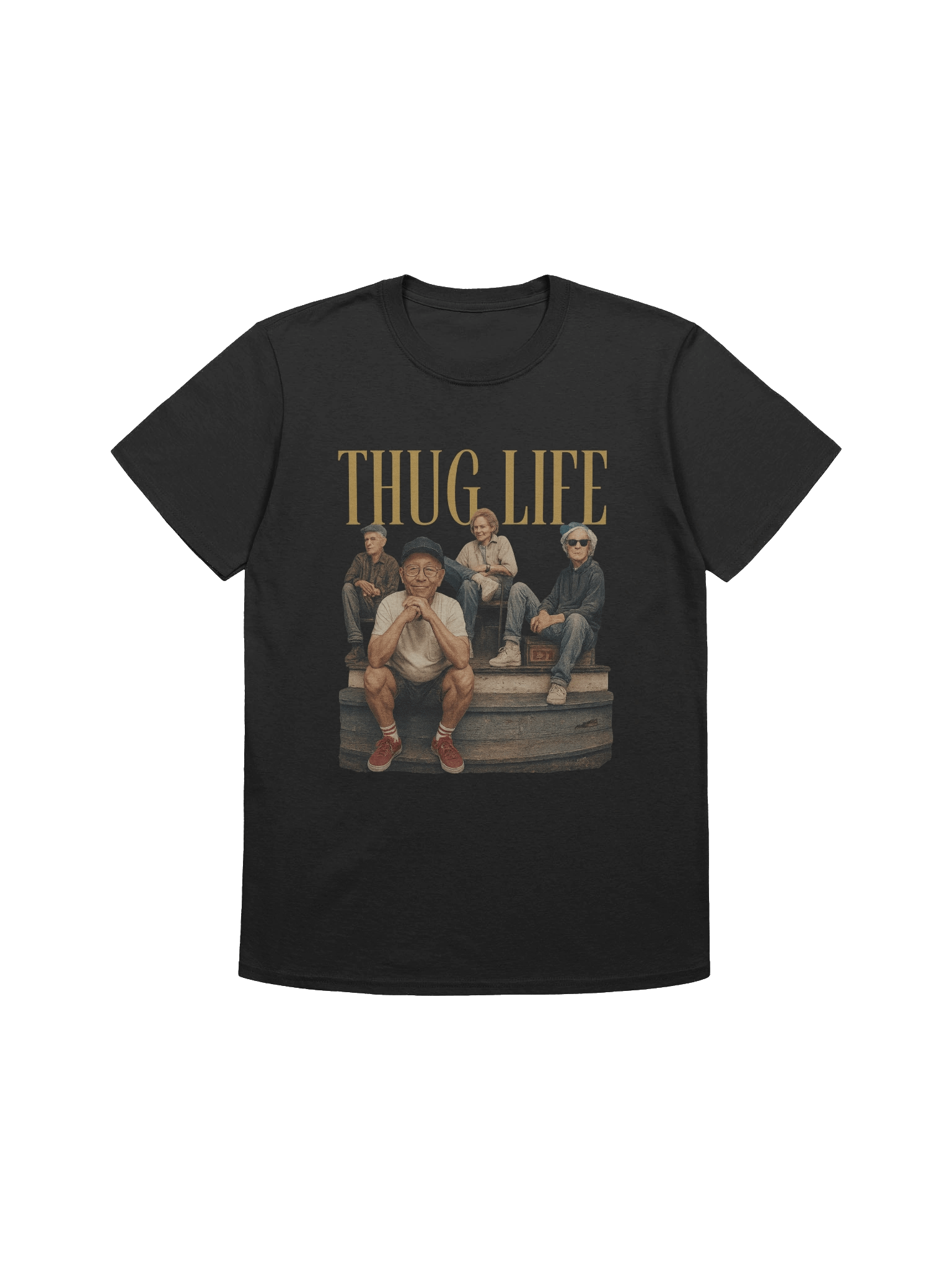 Vintage Vibe 'THUG LIFE' T-Shirt product image (1)