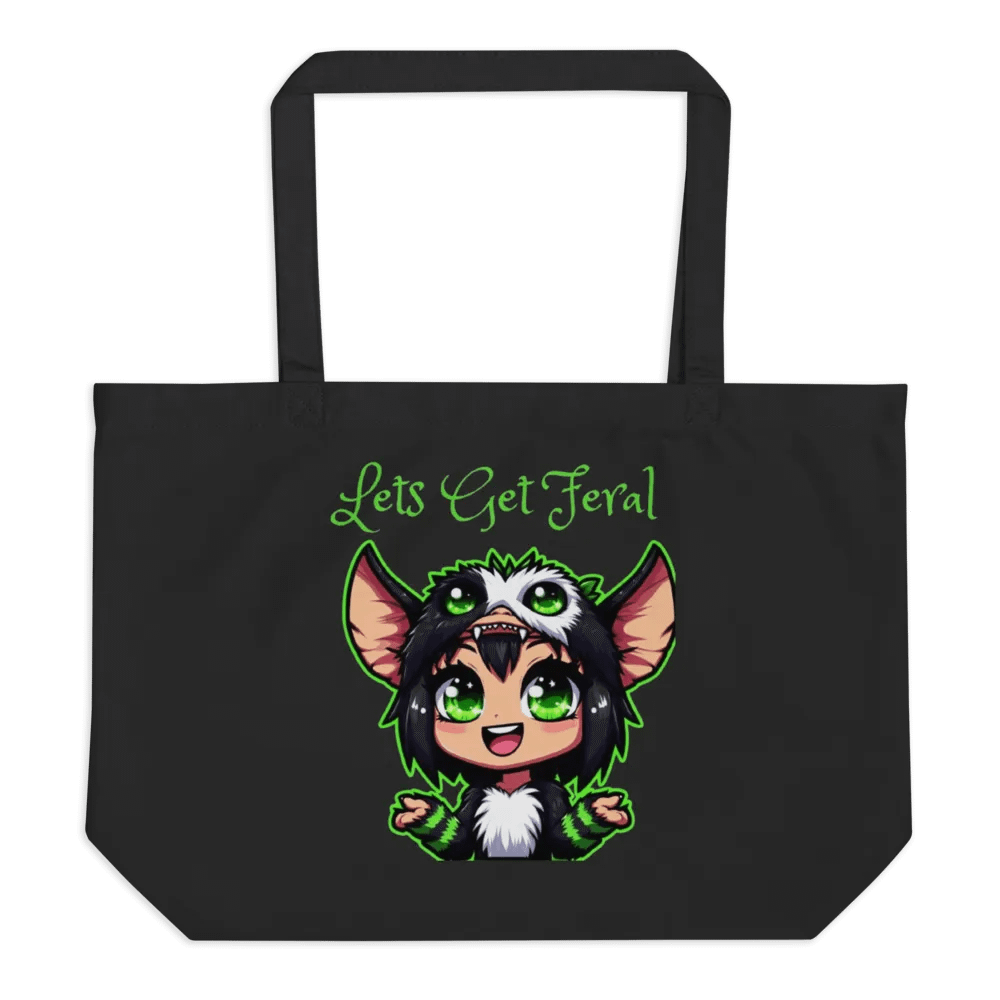 lets get feral organic cotton tote product image (1)