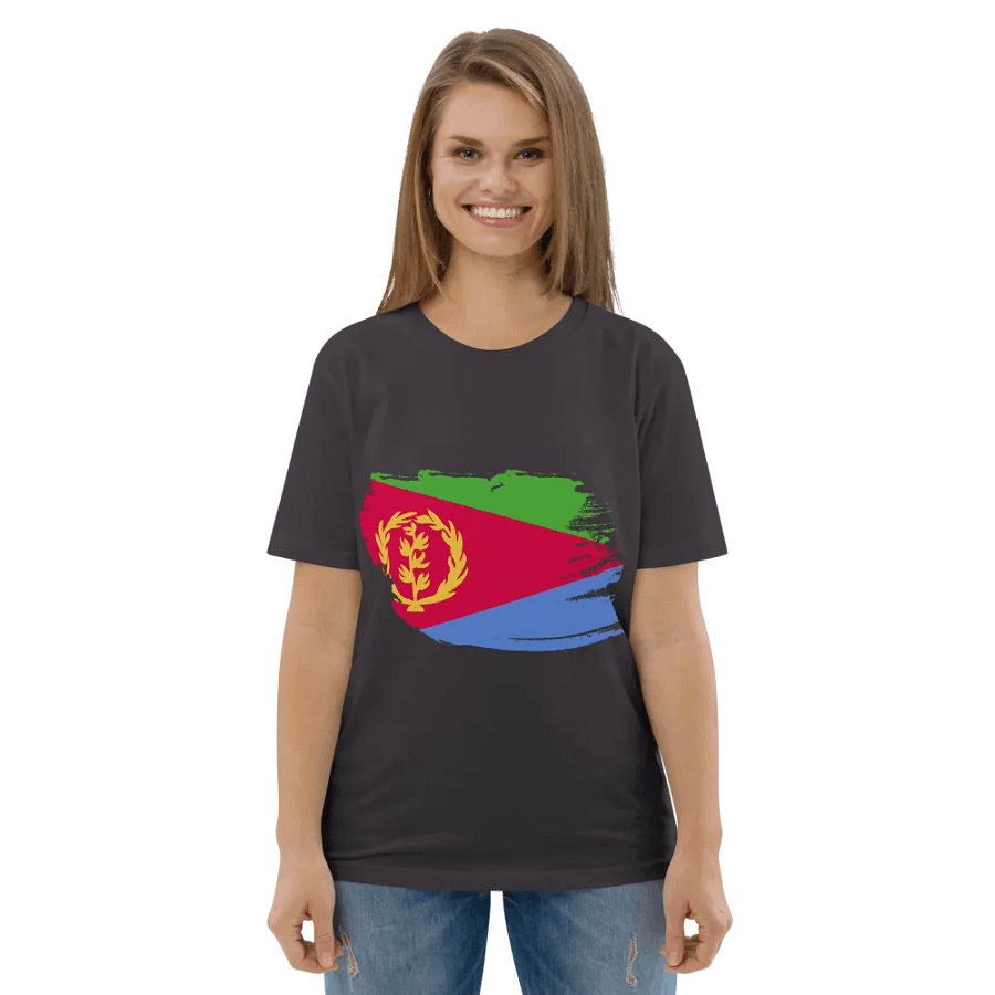 Eritrean Emblem Distressed T-Shirt product image (139)