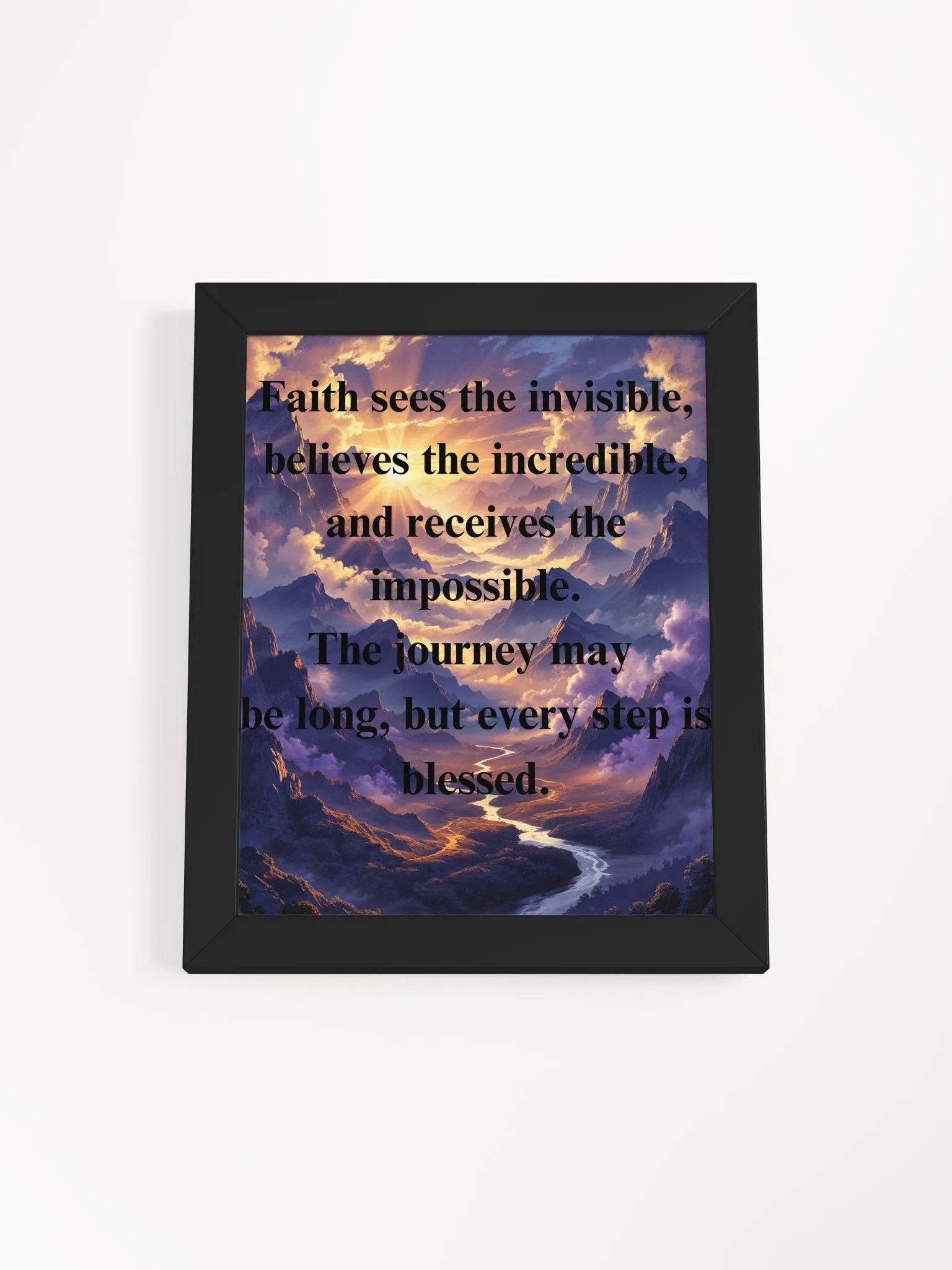 Faithful Journey Inspirational Art product image (3)