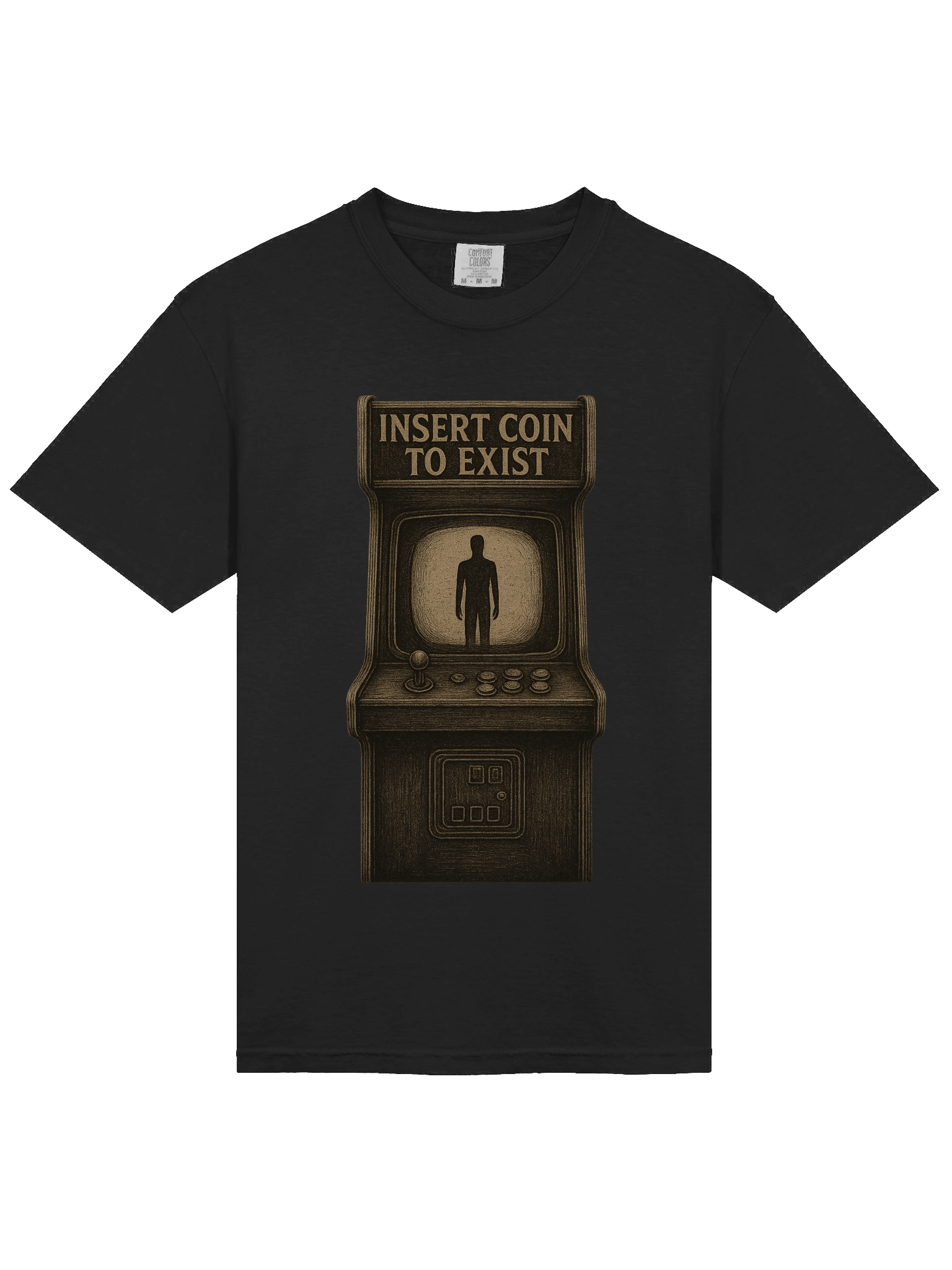 Insert Coin to Exist Tee product image (3)