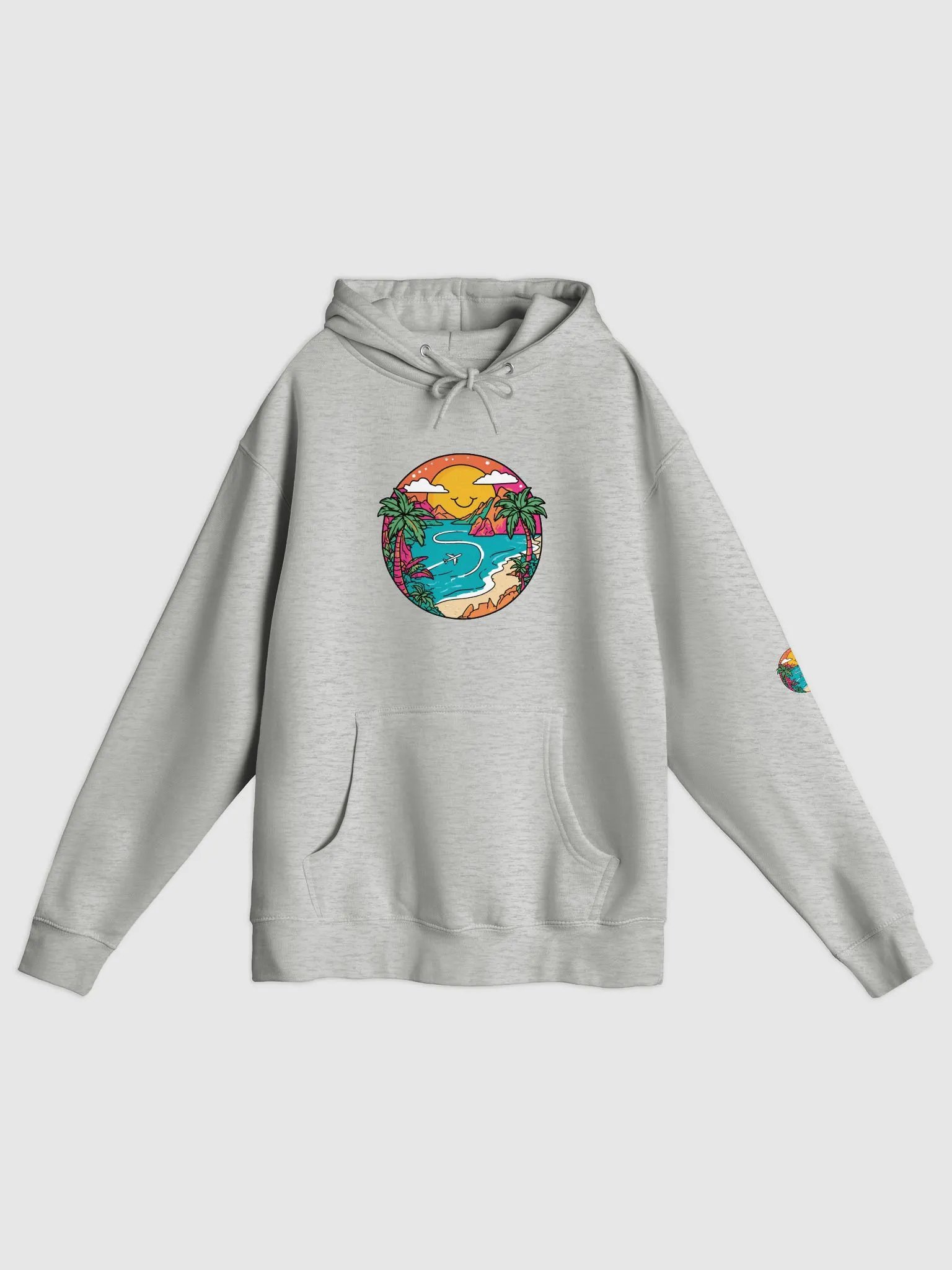 Lane Seven Premium Pullover Hoodie | AI Design travel icon product image (2)