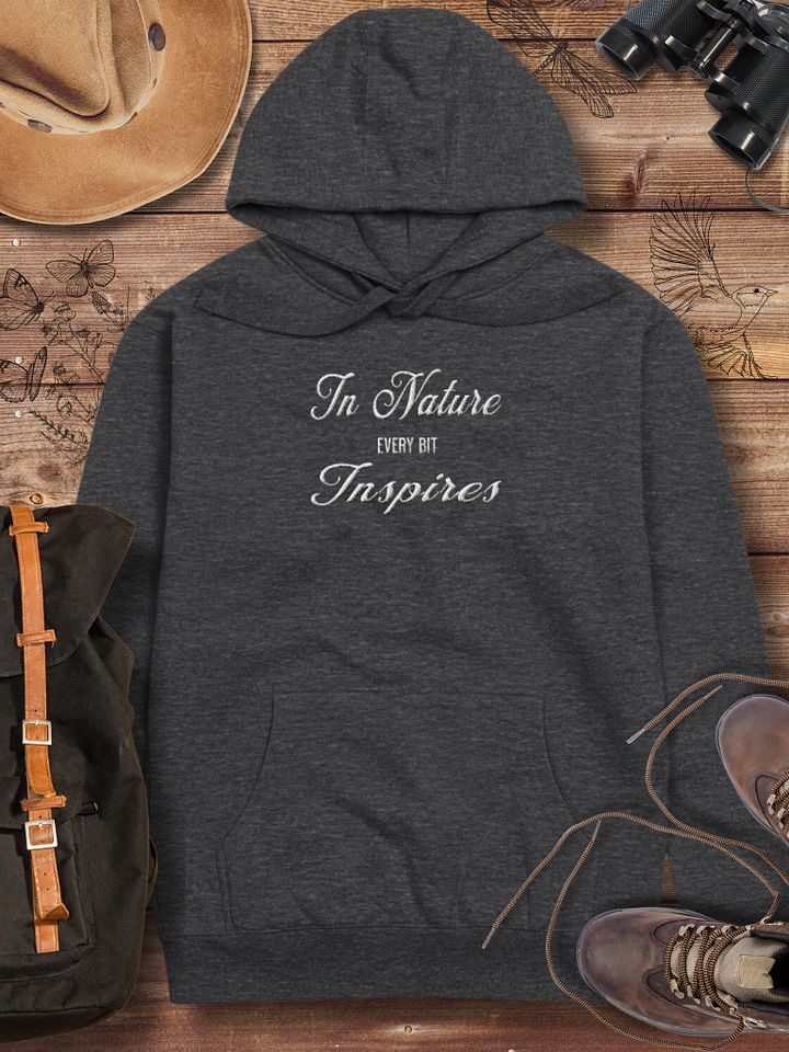 In Nature Every Bit Inspires Unisex Premium Hoodie product image (1)