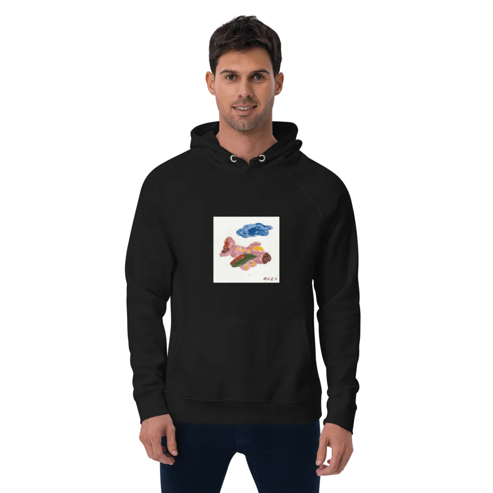 Kid Airplane (SOL'S Unisex Eco Raglan Hoodie) product image (8)