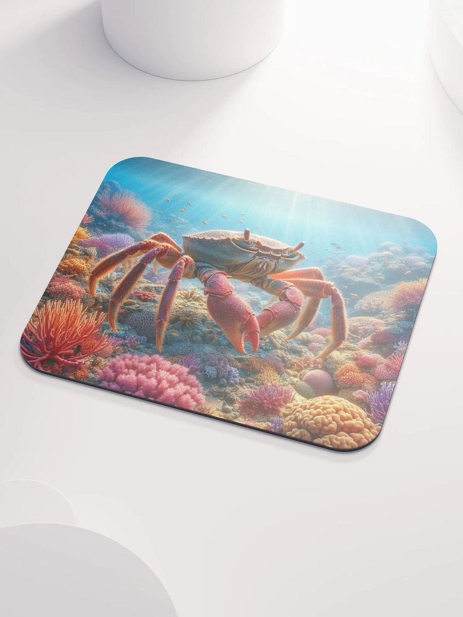 Reef Crab Adventure Mouse Pad | AI Design product image (3)