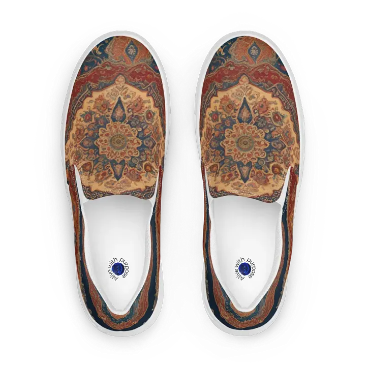 Oriental Medallion Tapestry Mens Slipons product image (1)