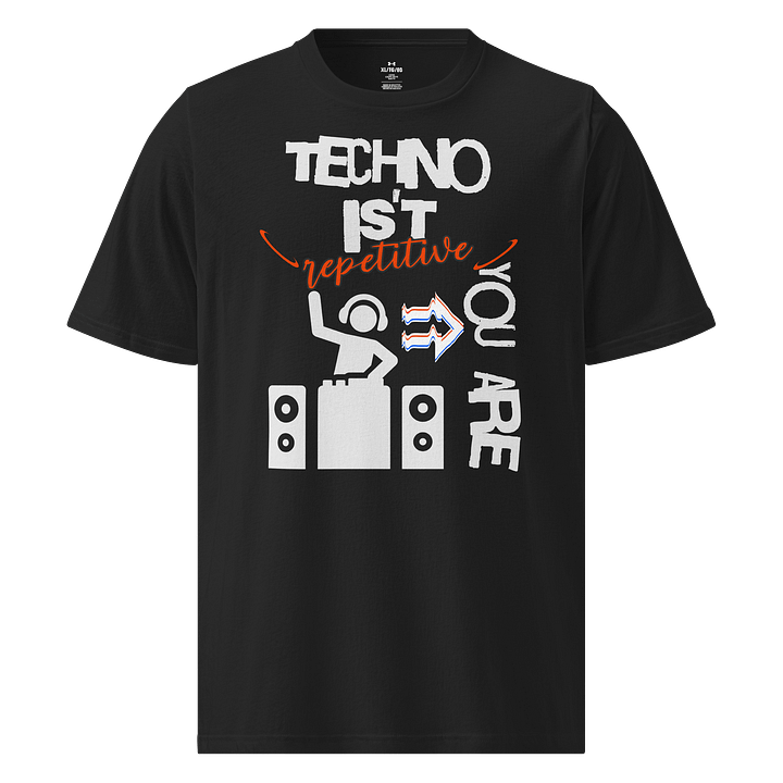 Repetitive Techno Vibes Athletic T-Shirt product image (1)