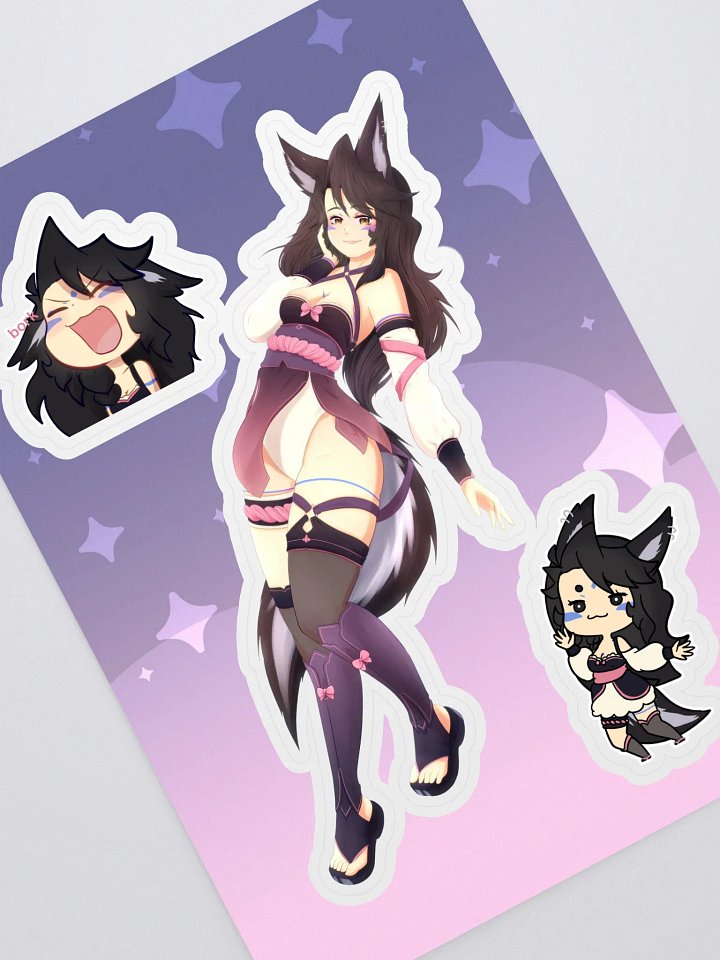 Celestial Dusk Kiss Cut Sticker Sheet product image (1)