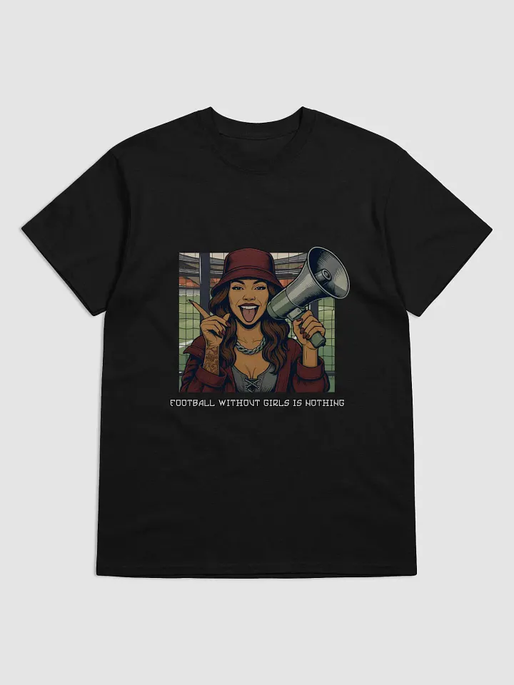 Tricou damă "Football Without Girls Is Nothing" - Visiniu product image (1)