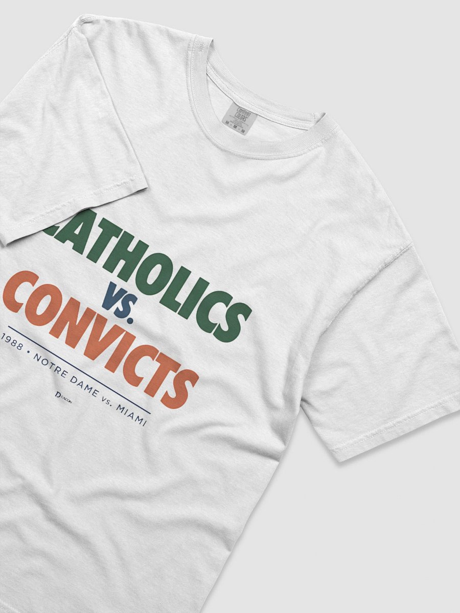 Catholics vs. Convicts 1988 T-shirt product image (5)