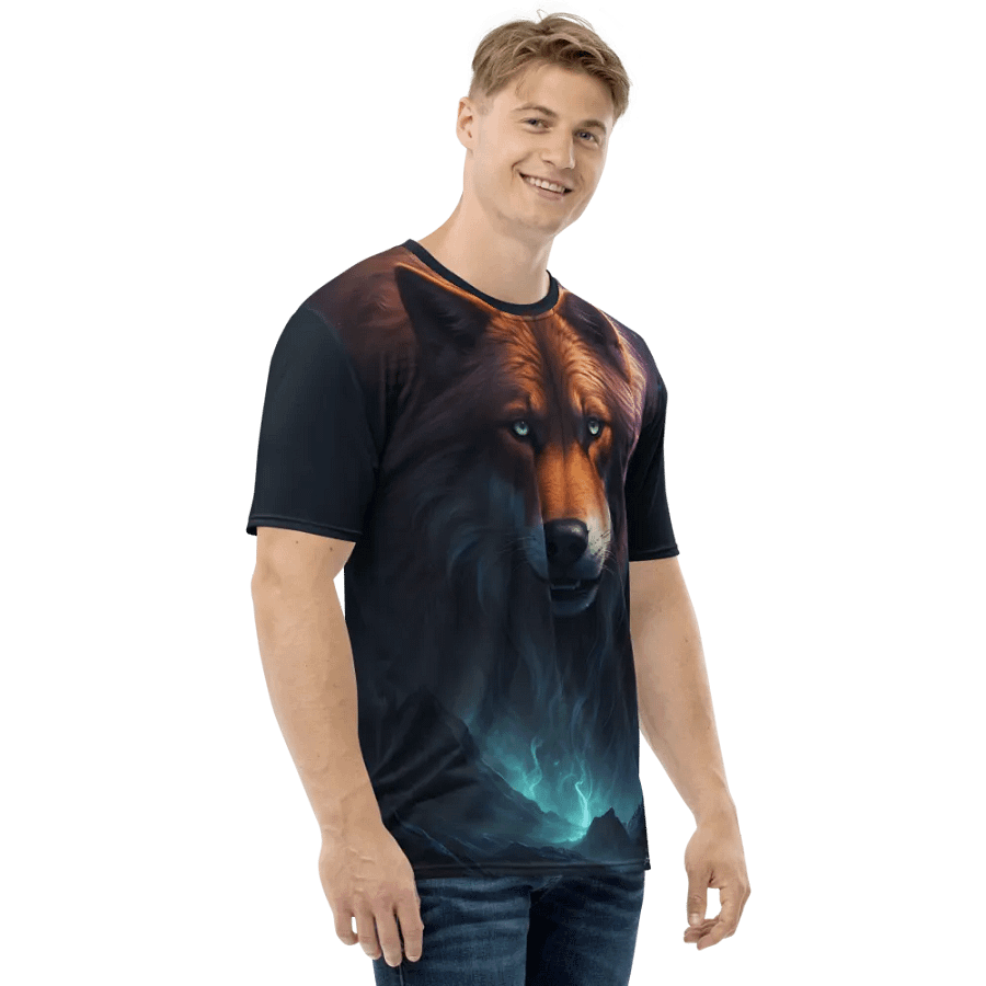 Mystical Wolf - All over Print T-Shirt product image (3)