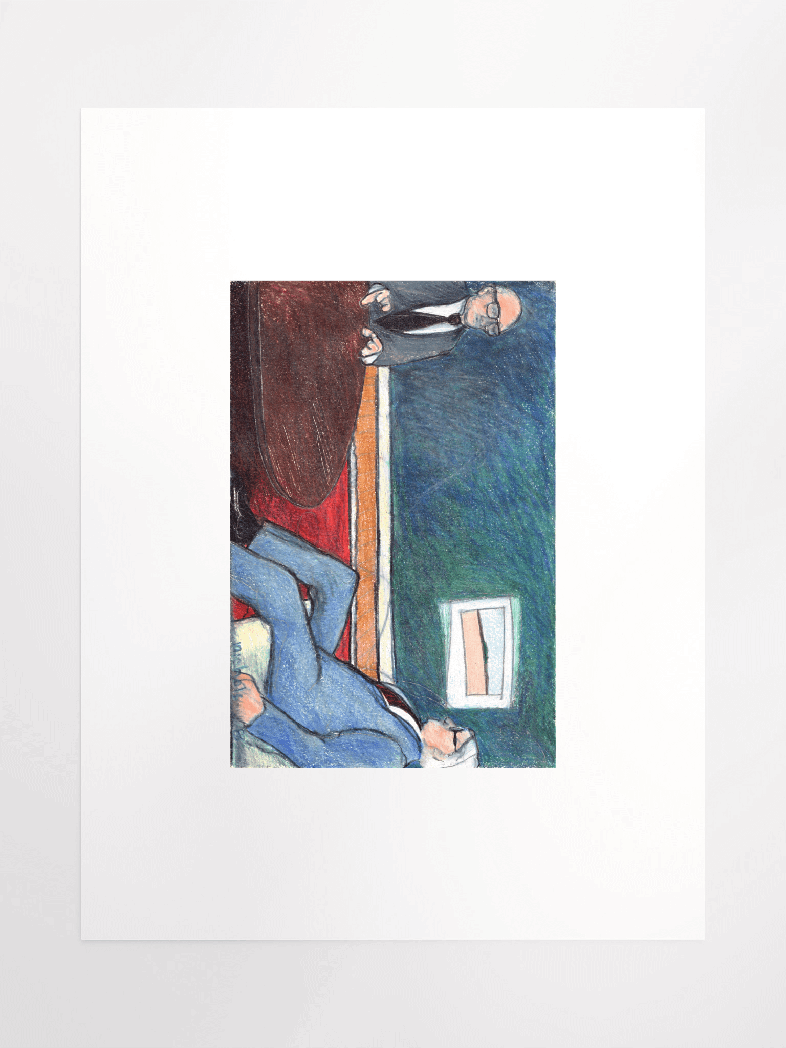 Boys at the Conference Table 01.83 print product image (2)